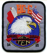 HC-6 Det 10 USNS Concord USNS Sirius 1994-95 Deployed US Navy patch eagle, flags picture