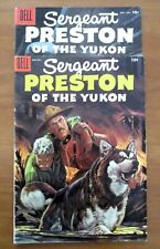 Sergeant Preston of the Yukon Lot of 2 Comics 16, 25 Silver Age picture