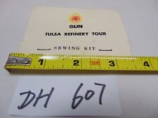 Vintage Sun Petroleum Tulsa Refinery Tour Advertising Sewing Kit picture