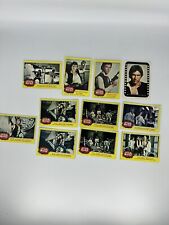 Vintage 1977 Yellow Star Wars Trading Cards  picture