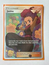 Sun & Moon UNBROKEN BONDS Pokémon Card JANINE 210/214 Full Art picture