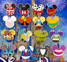 🌈 Disney 16 Pin Lot Mickey Ears Character Disney Pins: Jack Marie Stitch Donald picture