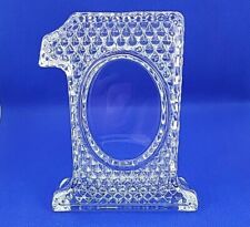 Vintage Avon Crystal Picture Frame 5.5” X 4.5” picture
