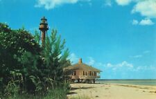 Lighthouse Point on Tropical Sanibel Island - Florida FL - Postcard picture