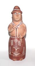 Vintage Raquel's Collection Peru Red Clay Figure CE1 picture