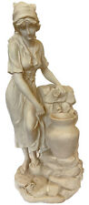 Vintage 1940’s Florence Statue ”Young Girl Fills Urn” Made By Battiglio Eugenio picture