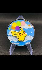 Pokemon Celebrations 25th Anniversary Flying & Surfing Pikachu Enamel Pin picture