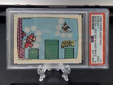 1989 Topps Nintendo Super Mario Bros. 2 Scratch-Off Screen 1 #1 PSA 9 LOW POP picture