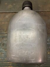 WWII US 1944 Canteen Etched Bagby (England) And Named  picture