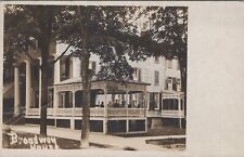 Broadway House Hotel? Saratoga Springs New York RPPC Photo Postcard,1906 picture
