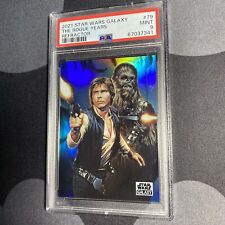 2021 TOPPS STAR WARS GALAXY CHROME #79 THE ROGUE YEARS REFRACTOR PSA 9 MINT picture