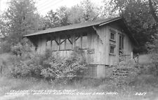 Postcard RPPC Wisconsin Green Lake St Luis Third Church Cabin Cook 23-1126 picture
