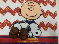 Peanuts Snoopy Vintage Large Towel 21” X 38”  picture