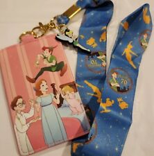 Loungefly Disney Peter Pan You Can Fly 70th Anniversary Lanyard ID Holder NEW picture