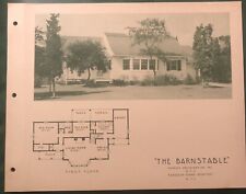 1940’s Nassau Shores Massapequa LI NY Original Floor Plan The Barnstable picture
