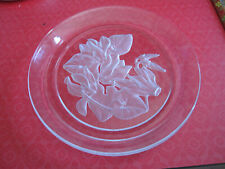 Hoya Crystal Art Engraving Series Plate Flower of the Month December Cyclamen picture
