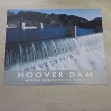 Vintage 2002 Hoover Dam Spillway Photo Boulder City NV Large 22 x28 Unframed NEW picture
