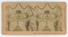 c1900's  Real Photo Stereoview We Await Your Pleasure Fabyans, White Mts. USA picture