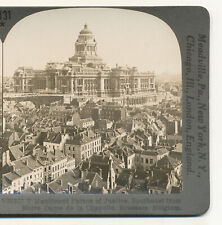 Magnificent Palace of Justice Brussels Belgium Keystone Stereoview c1900 picture