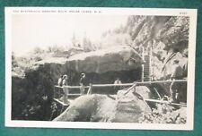 Estate Sale ~ Vintage Postcard - Mysterious Hanging Rock, Polar Caves, N.H. picture