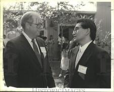 1989 Press Photo Mike Dwyer, Executive at Television 