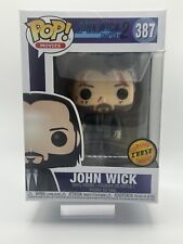 Funko Pop Vinyl: John Wick - John Wick (Bloody) (Chase) #387 In Plastic Case picture