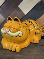 GARFIELD VINTAGE 1980's LAND-LINE PHONE Tyco EYES OPEN and CLOSE untested  picture