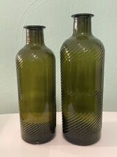 Two Decorative CARAPELLI 1893 Olive Oil Bottles 75cl And 100cl (Empty and Clean) picture