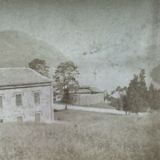 Antique 1870s Newburgh New York Hudson River View Stereoview Photo Card P2300 picture