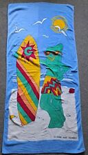 Vintage Gumby Retro Beach Towel Pokey 1986 Art Clokey Cartoon Jay Franco picture