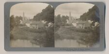 Stereoview Ireland #56 Town and Vale of Avoca Wicklow c1910 Stereo-Travel Co picture