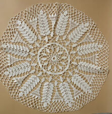 Vintage Hand Crocheted Doily Doily-Beautiful-Unused-Great Condition 18” Diameter picture