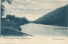 GREENWICH NY - On The Battenkill Above Greenwich Tuck Postcard - udb-mailed 1908 picture