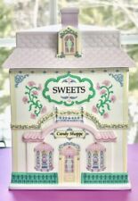 RARE LENOX 1992 THE VILLAGE  SWEETS CANDY SHOPPE LARGE CANISTER FINE PORCELAIN picture