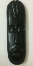 Tribal African Vintage Tall Mask Man Wood Hand Carved 11