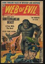 Web Of Evil #9 GD 2.0 A Pact with the Devil Quality Comics 1953 picture