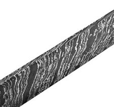 10 x 2 HAND FORGED Real DAMASCUS STEEL Billet Bar For Knife Making Fire Patterns picture