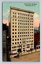 Wheeling WV-West Virginia, Schmulbach Building, Advertisement, Vintage Postcard picture