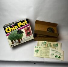 Vintage Chia Pet Bull Planter Terracotta 1986 Vintage Chia Seed Sprouter Organic picture