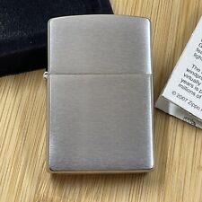 Zippo Lighter - Brushed Chrome - 2007- picture