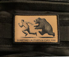 Sometimes Motivation Finds You Patch Funny Morale Tactical Hook [sub] picture