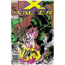 X-Factor #21 Newsstand  - 1986 series Marvel comics NM minus [y* picture