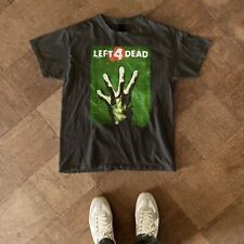 Left 4 Dead 1 Ad Campaign Tee, L4D promo tee, Classic gaming tee horror game picture