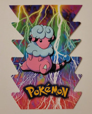2001 FLAAFFY Johto Series 1 POKEMON DIE-CUT EMBOSSED CARD #180 Topps #11 of 15 picture