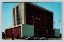 Tulsa OK-Oklahoma, Tulsa County Courthouse, Antique Vintage Souvenir Postcard picture