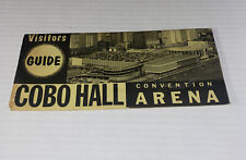Cobo Hall Convention Arena Visitors Guide Detroit Michigan Vintage 1966 Brochure picture