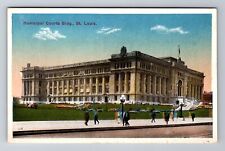 St Louis MO-Missouri, Municipal Courts Building, Antique, Vintage Postcard picture