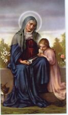 ST. ANNE - FOR A SPECIAL FAVOR - Laminated  Holy Cards.  QUANTITY 25 CARDS picture