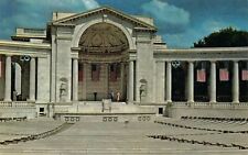 Arlington VA Virginia Amphitheatre Patriotic Memorial Day 1950s Vtg Postcard O8 picture