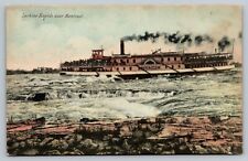 Lachine Rapids, near Montreal Canada Vintage  Postcard picture